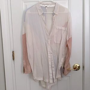 Free People button down shirt